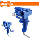 Prensa de Banco para Taller de 2" Base giratoria:360º. Con Yunque