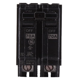 Breaker eléctrico 70 amperios de 2 polos, 120/240 V. General Electric (GE)