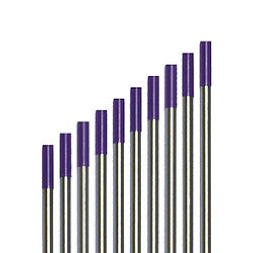 3.2mm(1/8")Tungsteno E3 purpura (no radioactivo) (caja 10 pcs)