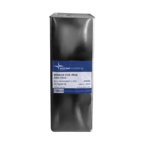 86205 BÖHLER FOX 7018H4R(AWS E7018H4R)3/32"(lata 14kg)Electrodo básico Ultra bajo cont. de hidrógeno