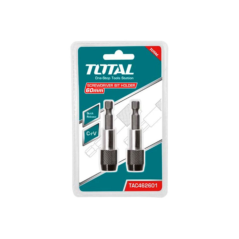 Set de Porta puntas Magnético De Destornillador (1/4”, 60 Mm)