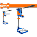 Soporte para taladro. Longitud: 60mm. Soporte: 43mm. Base y cuerpo de aleación de aluminio.