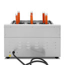 Cocinador de Pasta Electrico 600*580*410mm 3kW 220V/60Hz. Para 6 porciones a la vez.