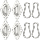 Ganchos para hamacas y sillas colgantes (set de 4 pzas)