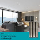 Lámina acanalada decorativa PS Grey wood 12x120x2900 mm