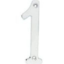 Numero 1 slim 4" cromo satinado Lock