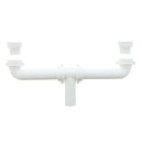 Desagüe doble. Tipo T de 1-1/2" x 16" para fregadores  para trampas de drenaje tuberías