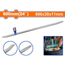 Palanca de Llanta 600mm (24"). 600x30x11mm. Acero al carbono. Forjado y tratamiento térmico. Cauchos