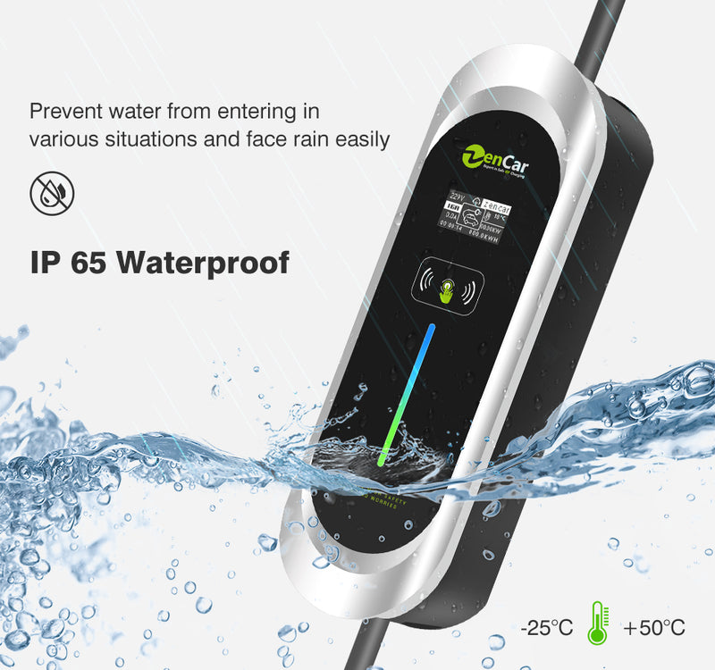 Cargador para vehículos eléctricos GBT Nivel 2 Smart 7,4 kW 32A monofásico 230V zencar