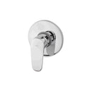 Llave de palanca maneral para ducha. Para empotrar en regadera. Mezcladora monomando