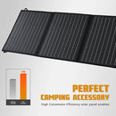 Panel solar generador de energia portatil de 100W y 18V