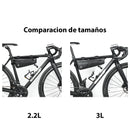 Bolso impermeable para Bicicleta 2.2L, para anclar al tubo central de cuadro Rhinowalk