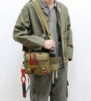 Bolso multifuncional riñonera para pesca