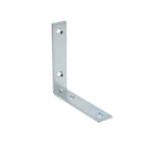 Set de Escuadras de esquina de 90 grados galvanizadas de 3-1/2" x 3/4"