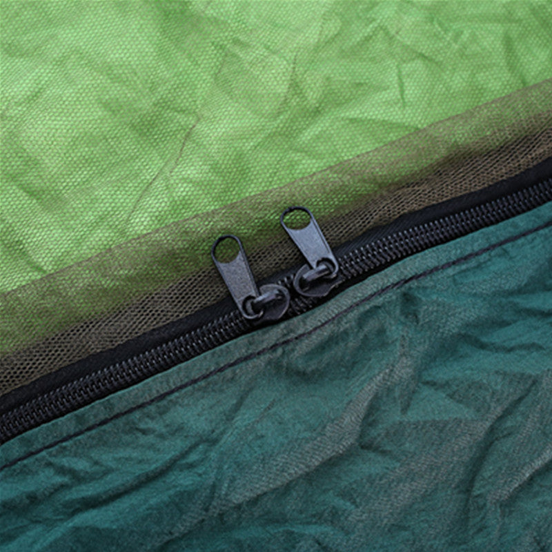 Hamaca Red Mosquitera Verde con Accesorios. 260*140cm