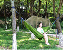 Hamaca Red Mosquitera Verde con Accesorios. 260*140cm