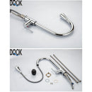 Grifo para Fregador de Cocina con manguera extraíble, Color Metal Cromado