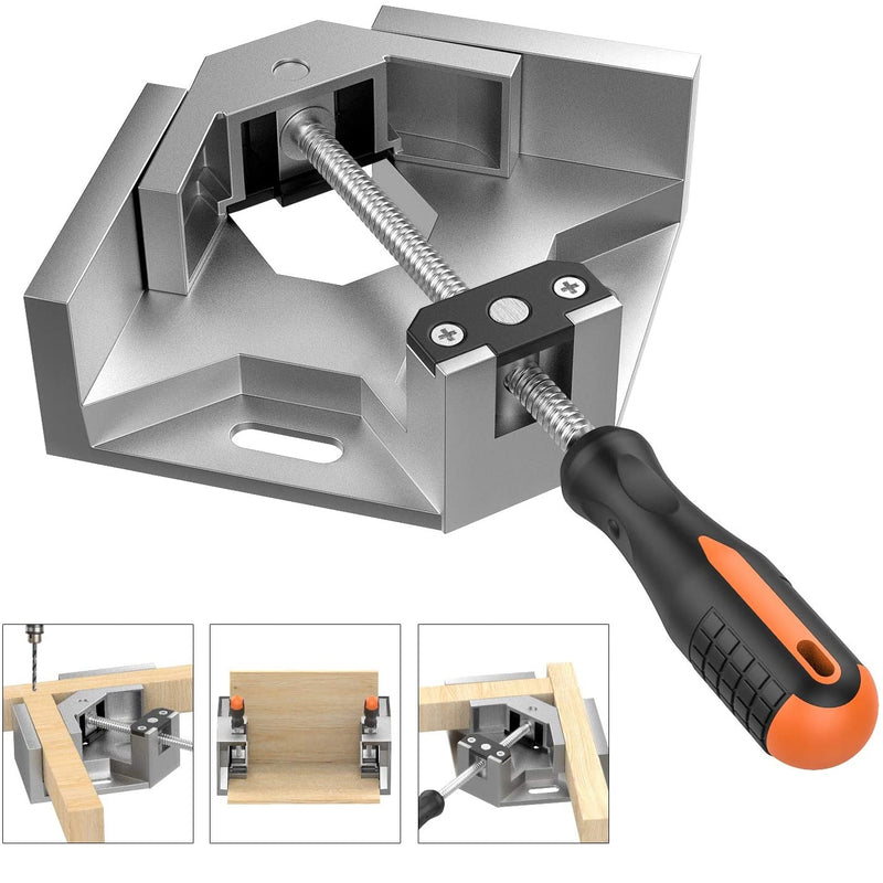 Pinza abrazadera de angulo recto 90 grados 0-68mm. Para esquinas.
