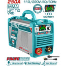 Máquina de Soldar Inverter Heavy Duty Calidad Profesional 60%. Ciclo de Trabajo. 250A.
