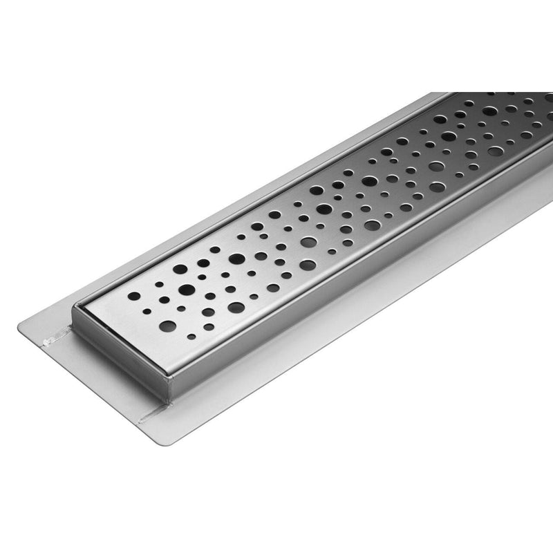 Drenaje desagüe de piso lineal rectangular largo con sifón rotatorio 40cm