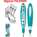 Medidor probador de voltaje de lápiz AC100-500V /Digital:12-220V