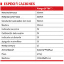 UT387 Detector de pared profesional metal, madera y AC Cable oculto en la pared. Profundidad maxima