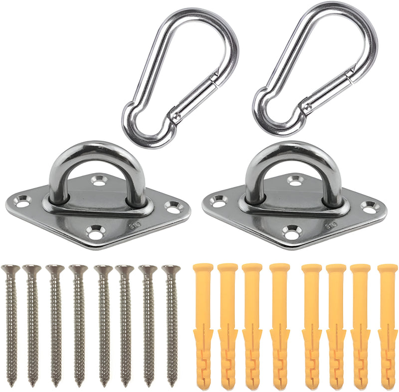 Set de 2 Ganchos para colgar hamaca.