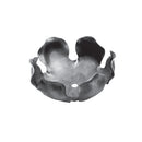Flor artística de hierro forjado Diámetro Ø 65 mm, 30 mm de Alto.