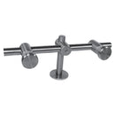 Conector muro vidrio regulable (doble).