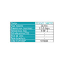 Filtro repuesto PP-PAD2 cambiar cada 6 meses aproximadamete. Funciona con WAT01 Snowpad