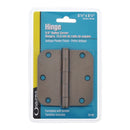 Bisagra de 3.5"x 3.5" acabado de peltre para puertas