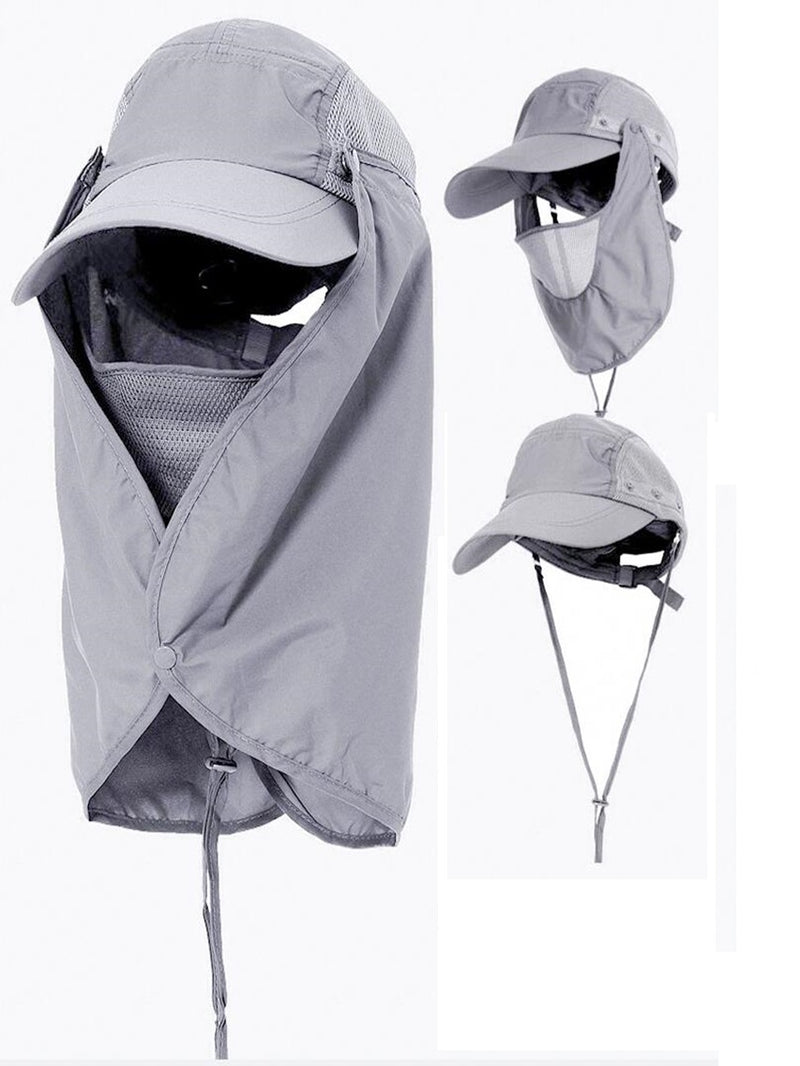 Gorra integral de protección UV