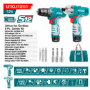 Kit combo inalámbrico de litio drill e impacto 12V