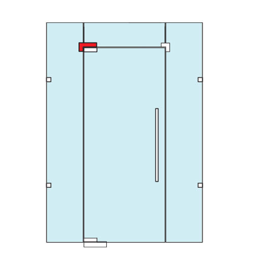 CONECTOR SUPERIOR EN L. SATINADO