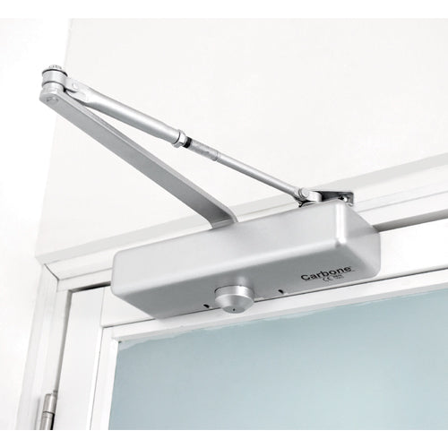 Cierrapuertas para 65a110cm(15-85kg).Fuerza EN1~4 variable con val.Funcion back check(10años)