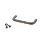 Manigueta tirador tipo C de 3" de niquel satinado para gabinetes