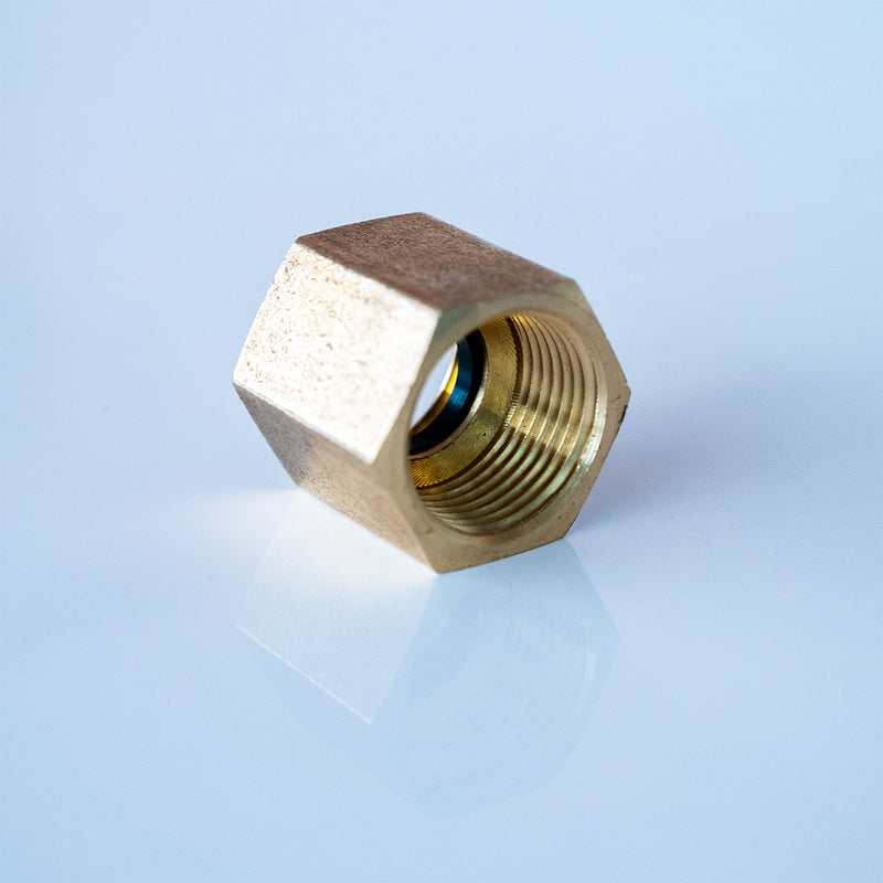 Niple para manguera de jardín (hembra 3/4" x hembra 3/4")
