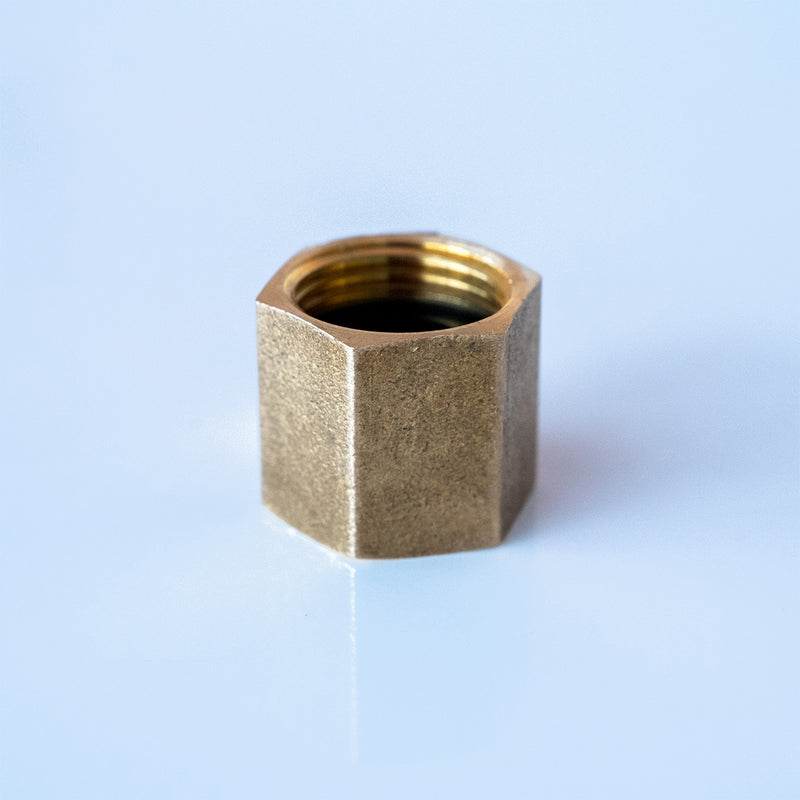 Niple para manguera de jardín (hembra 3/4" x hembra 3/4")