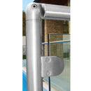 Codo regulable para tubos de 2". Sin soldadura. Acabado Satinado.