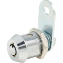 Cerradura para mueble tubular cromo brillante Lock