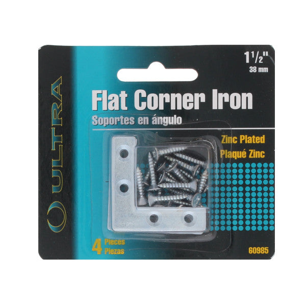 Set de Angulos de fijacion de conexión tipo L de 1-1/2" x 1/2"