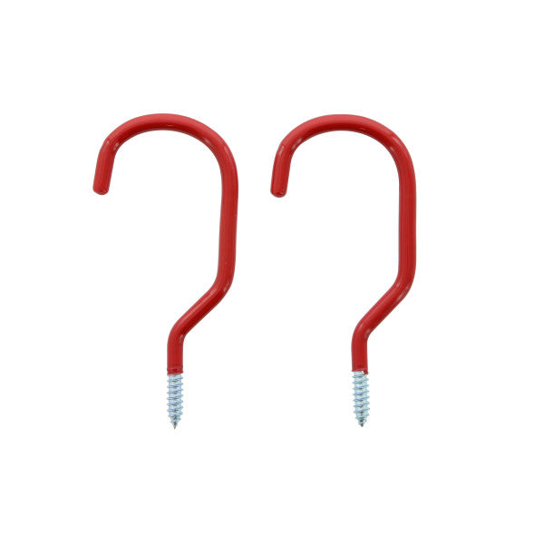 (Par) Ganchos de soporte de 6" x 2-3/4" para bicicletas