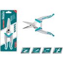 Tijera de Electricista de 178 mm (7") de Acero Inoxidable con hojilla dentada.