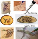 Pirografo profesional para grabar, tallar y soldar sobre madera.