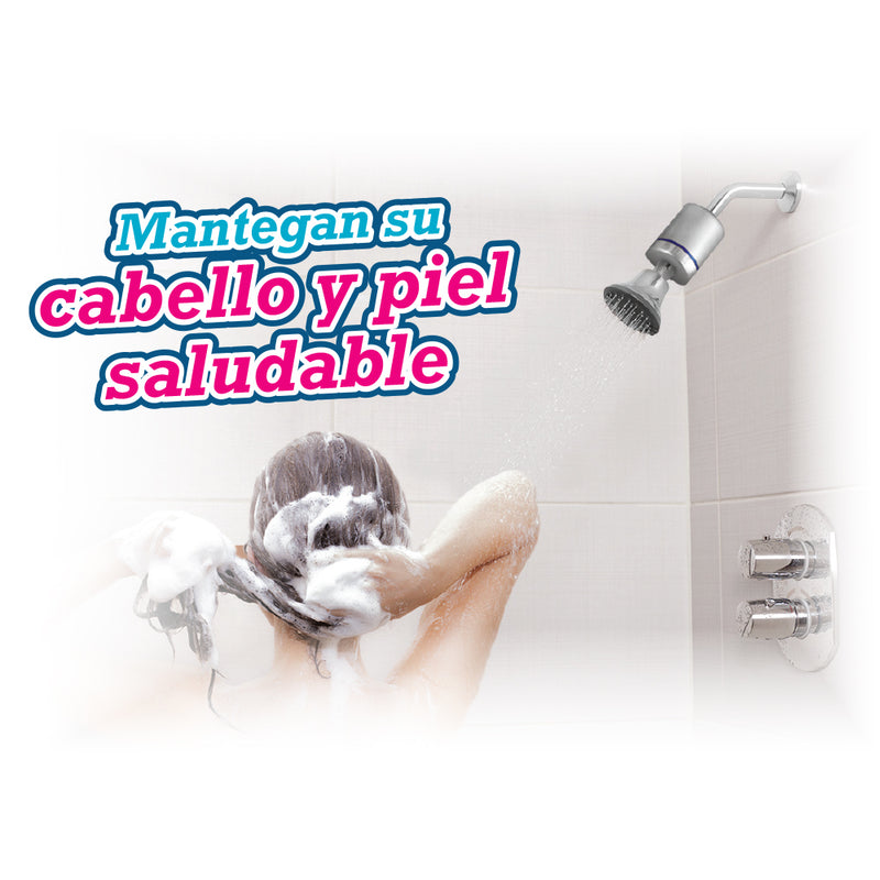 Filtro agua para ducha cuida de la caida del cabello y la resequedad en la piel SF-02G