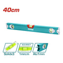 Nivel de Burbuja de 40 cm. Espesor del Aluminio 1 mm. Alta Calidad. Alta Precision.