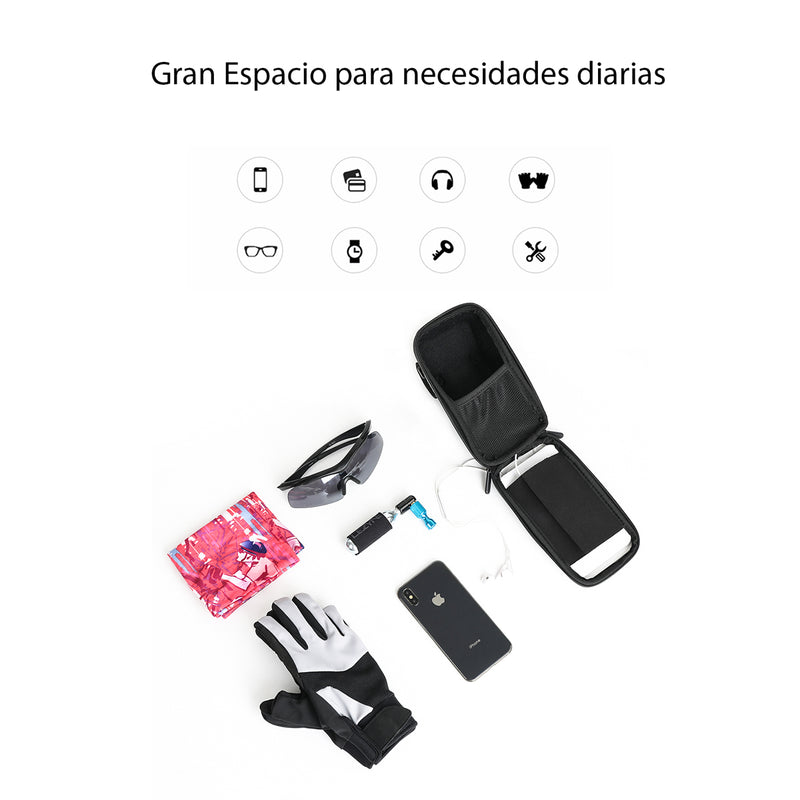 Estuche porta celular para manubrio de bicicleta Rhinowalk