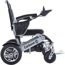 Silla de ruedas eléctrica plegable ligera 26kg. Control remoto. Batería litio