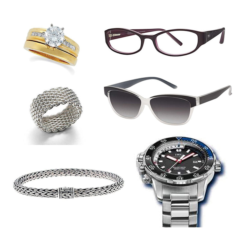 Solución concentrada ultrasónica para limpiar joyas y lentes. 8 Oz.