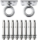 Ganchos de acero para colgar sillas de techo, columpios, bolsas box etc (No recomendado hamacas)